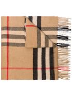 Burberry Icon Stripe Cashmere Scarf - Brown