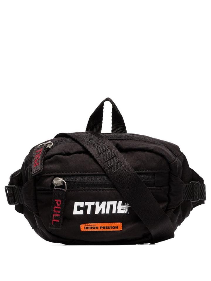 Heron Preston Ctnmb Print Belt Bag - Black