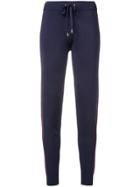 Michael Michael Kors Logo Stripe Track Pants - Blue