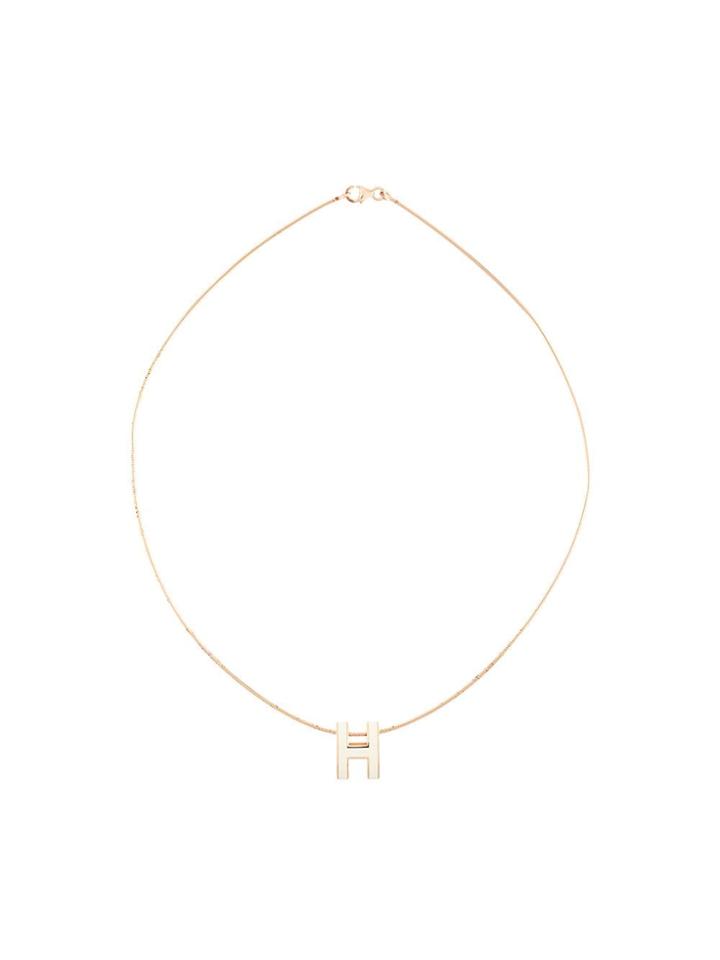 Hermès Pre-owned 1986 Pop H Necklace - Metallic