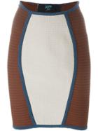 Jean Paul Gaultier Vintage Panelled Fitted Skirt - Nude & Neutrals