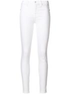7 For All Mankind Skinny Fit Jeans - White