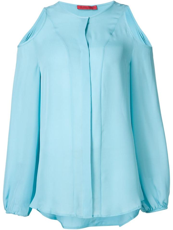 Tamara Mellon Cut-out Shoulder Blouse