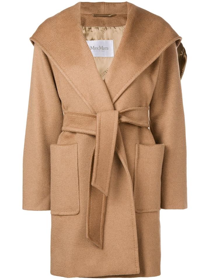 Max Mara Rialto Coat - Brown