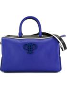 Emilio Pucci Top-zip Tote Bag, Women's, Blue, Leather