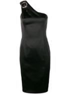 Boutique Moschino One-shoulder Piercing Dress - Black