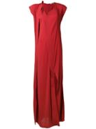 Chalayan - Judo Dress - Women - Spandex/elastane/viscose - 44, Red, Spandex/elastane/viscose