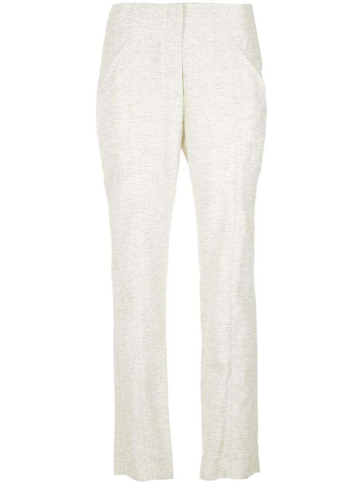 Alcaçuz Skinny Trousers - White