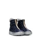 Quis Quis Teen Embellished Ankle Boots - Blue