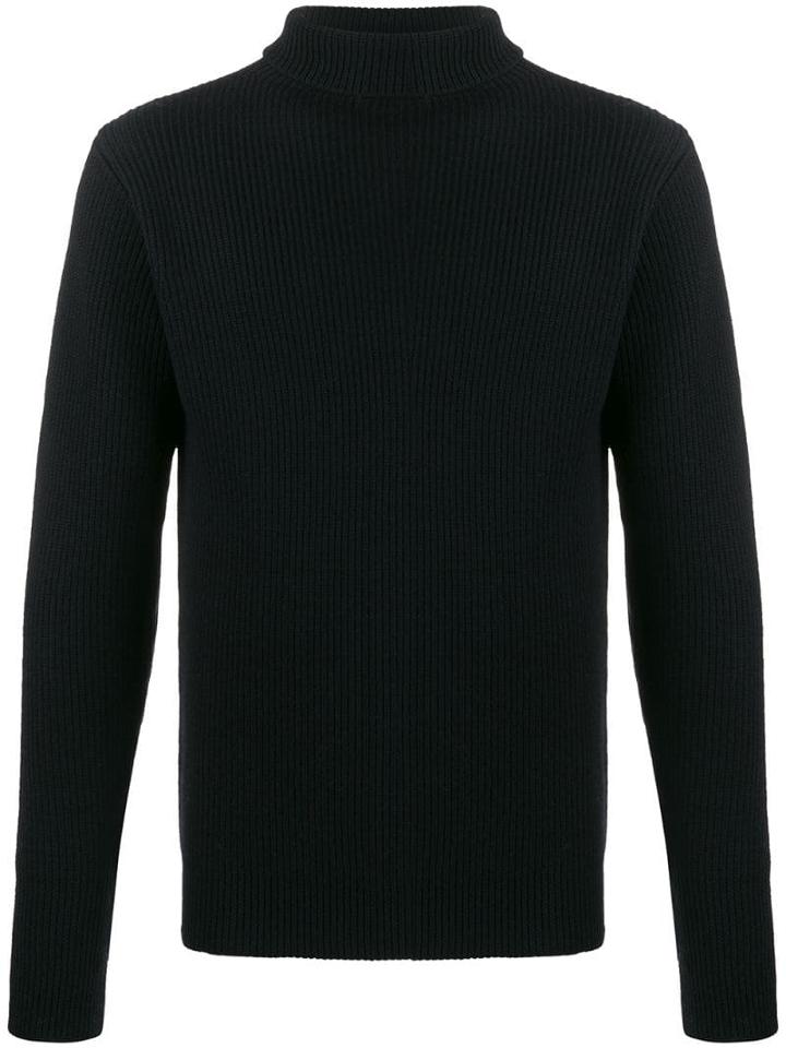 Barena Rollneck Wool Sweater - Blue