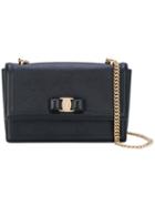 Salvatore Ferragamo - Vara Shoulder Bag - Women - Leather - One Size, Black, Leather