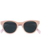 Céline Eyewear Round Frame Sunglasses - Metallic