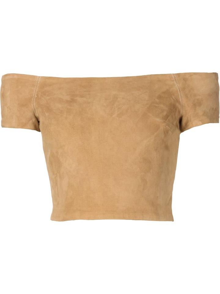 Alice+olivia 'gracelyn' Cropped Top