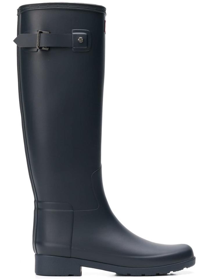 Hunter Knee Length Wellies - Blue