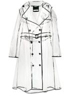 Dorothee Schumacher Transparent Raincoat - White