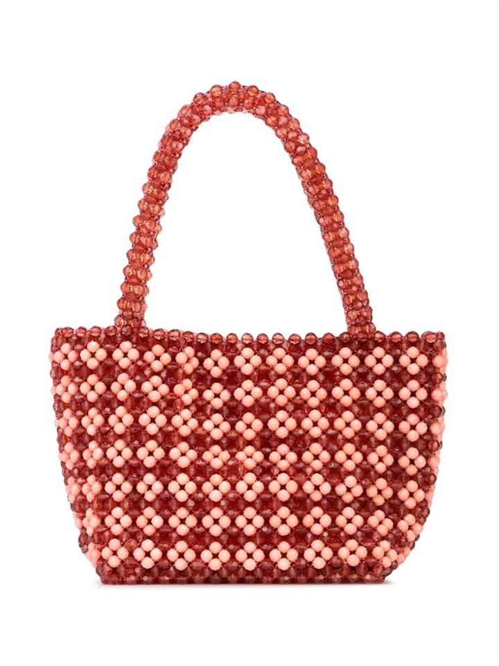 Loeffler Randall Mina Beaded Mini Bag - Pink