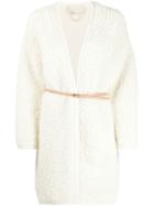 Vanessa Bruno Martine Belted Cardi Coat - Neutrals