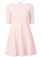 Red Valentino Point D'esprit Tulle Knit Dress - Neutrals