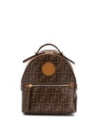 Fendi Mini Monogram Backpack - Neutrals