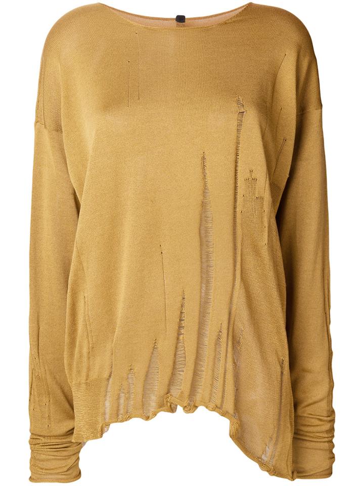 Serien&deg;umerica Laddered Sweater - Brown