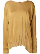 Serien&deg;umerica Laddered Sweater - Brown