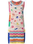 Missoni Sleeveless Knit Dress, Women's, Size: 42, Viscose/wool