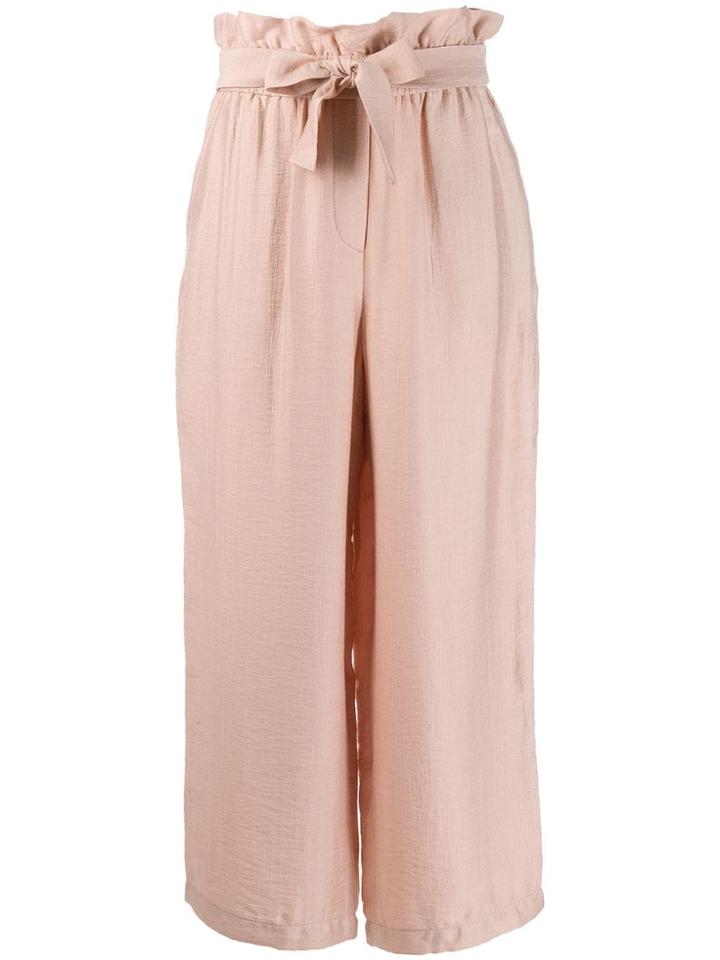 Mumofsix High Wide-legged Trousers - Pink