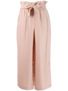 Mumofsix High Wide-legged Trousers - Pink