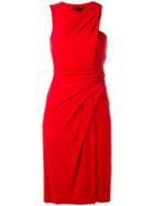Alexander Wang Wrap Effect Draped Dress, Women's, Size: 4, Red, Nylon/spandex/elastane/acetate