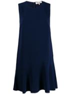 Diane Von Furstenberg Sleeveless Mini Dress - Blue