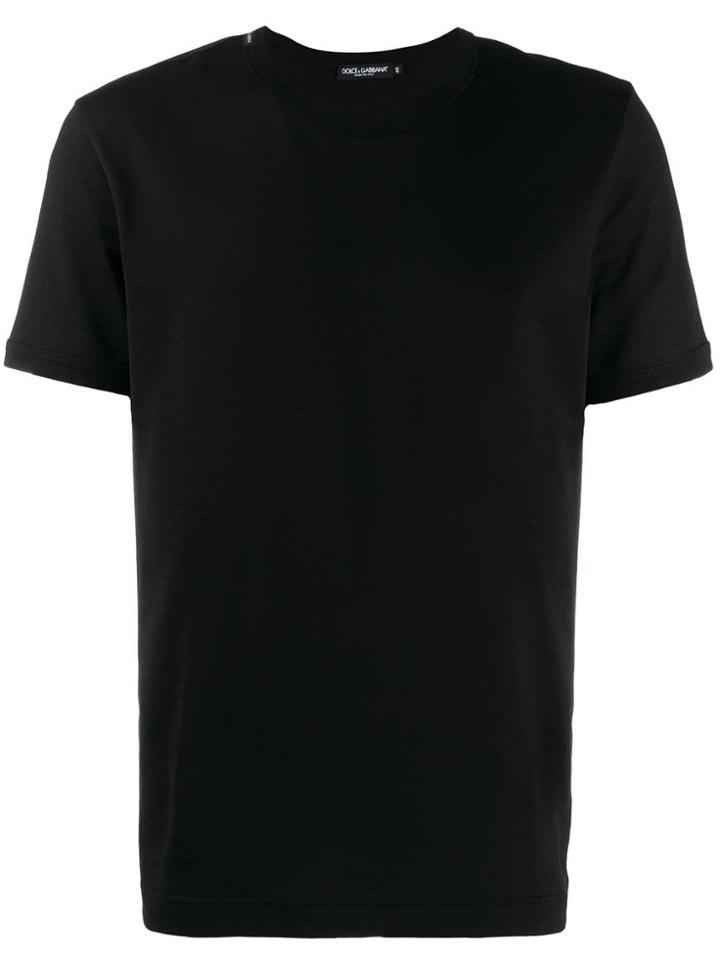 Dolce & Gabbana Logo Crew Neck T-shirt - Black