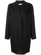 Peserico Single Breasted Coat - Black