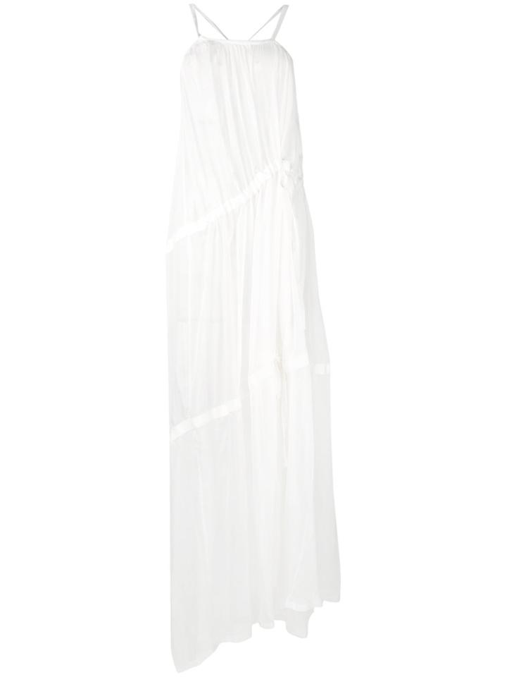 Ann Demeulemeester Maxi Dress - White