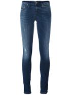 Diesel 'skinzee' Jeans, Women's, Size: 27, Blue, Cotton/polyester/spandex/elastane