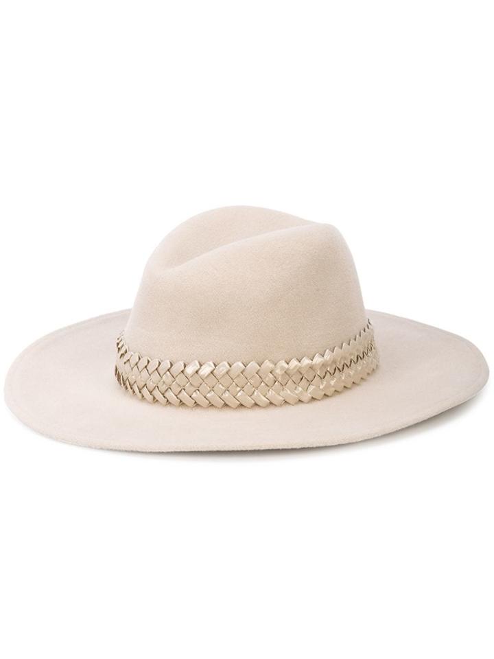 Gigi Burris Millinery Fedora Hat - Neutrals