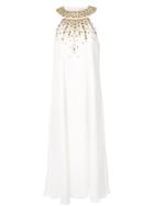 Rachel Zoe Sabrina Embellished Midi Dress - White