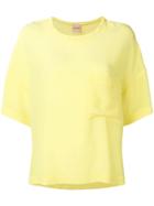 Nude Oversized T-shirt - Yellow