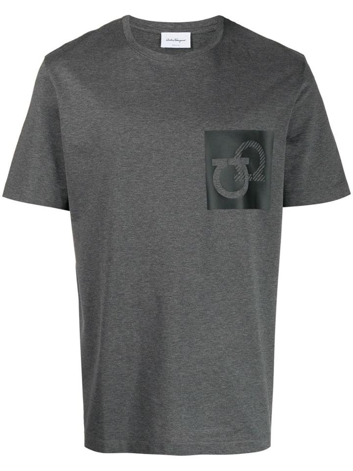 Salvatore Ferragamo Gancini T-shirt - Grey