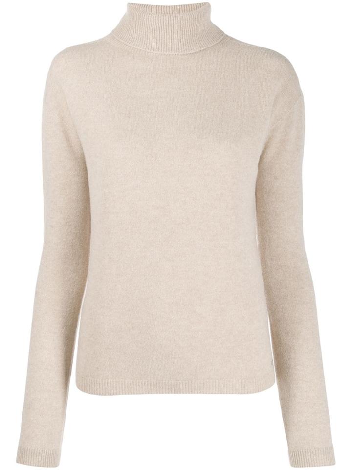 Liu Jo Classic Turtleneck Sweater - Neutrals