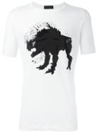Diesel Black Gold Monster Print T-shirt, Men's, Size: Xs, White, Cotton