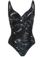 Lygia & Nanny Maillot Adriana Estampado - Black