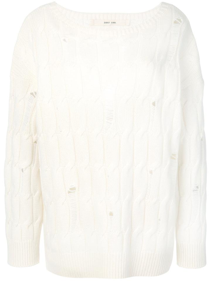 Damir Doma Kell Jumper - White