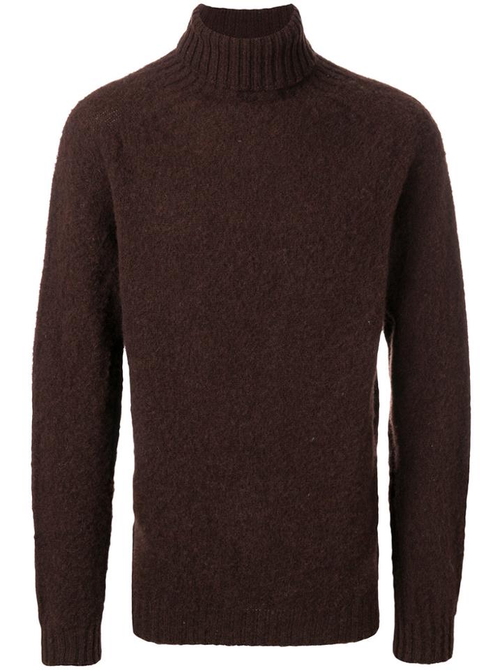 Howlin' Roll-neck Sweater - Brown