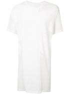 Julius Sheer Panel T-shirt - White