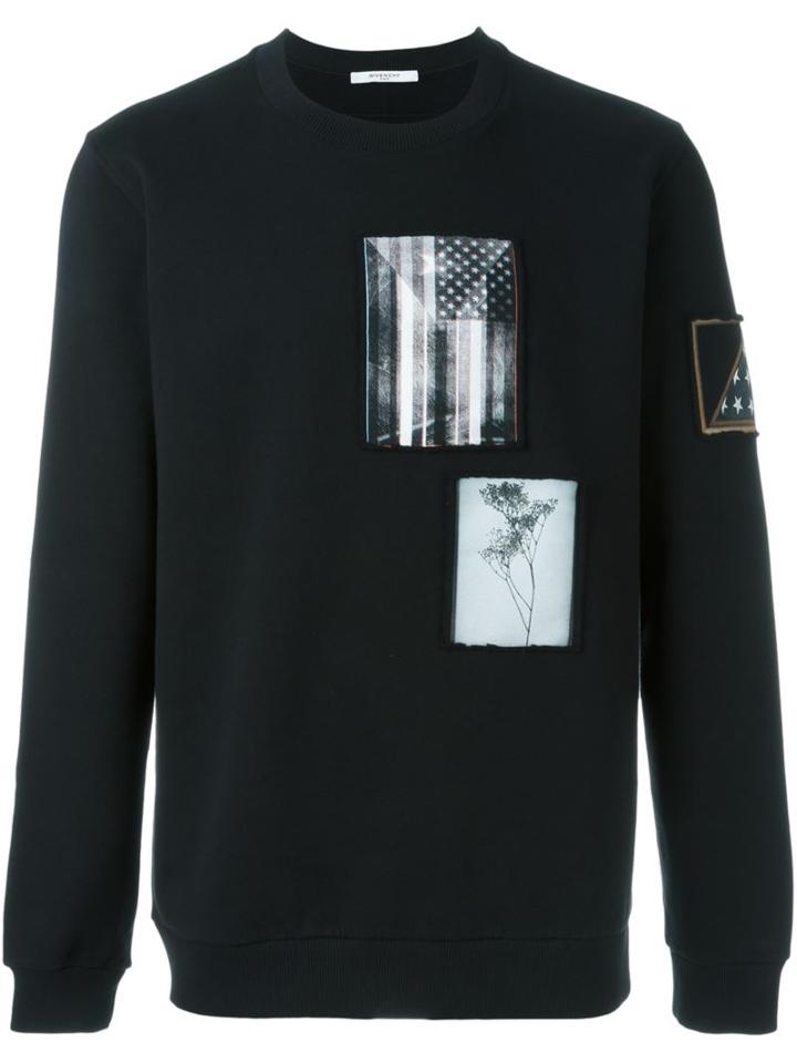 Givenchy Contrast Patch Sweatshirt