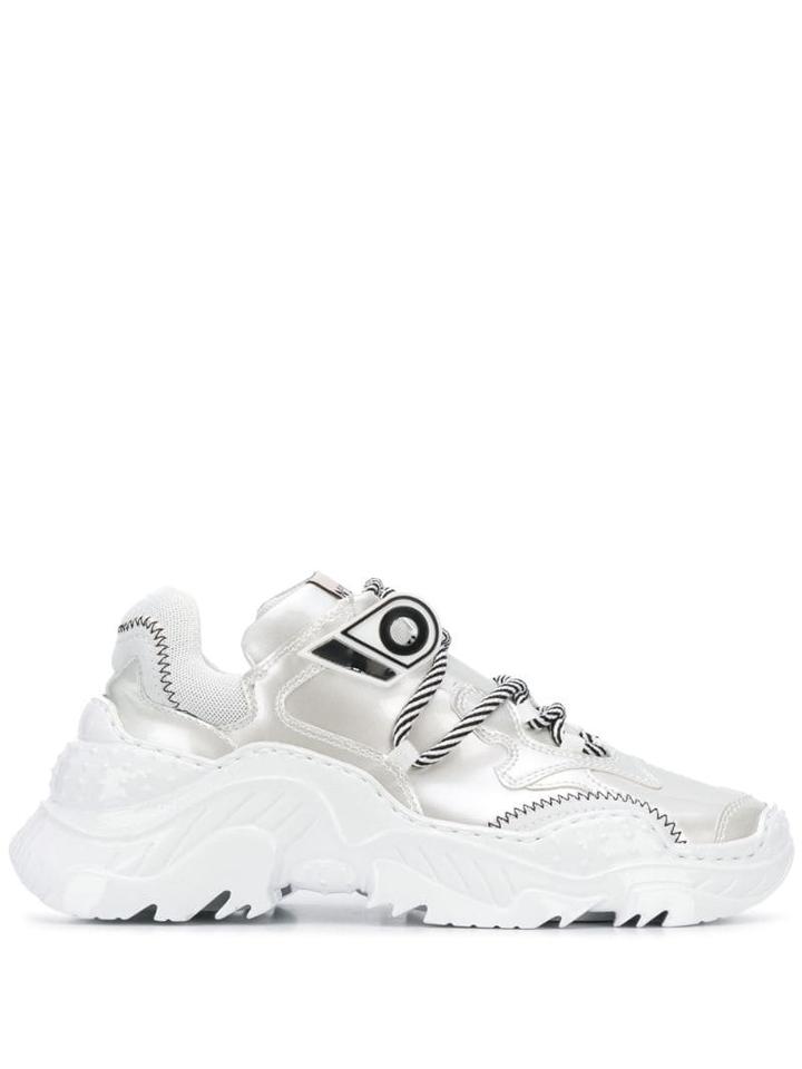 Nº21 Billy Sneakers - Silver