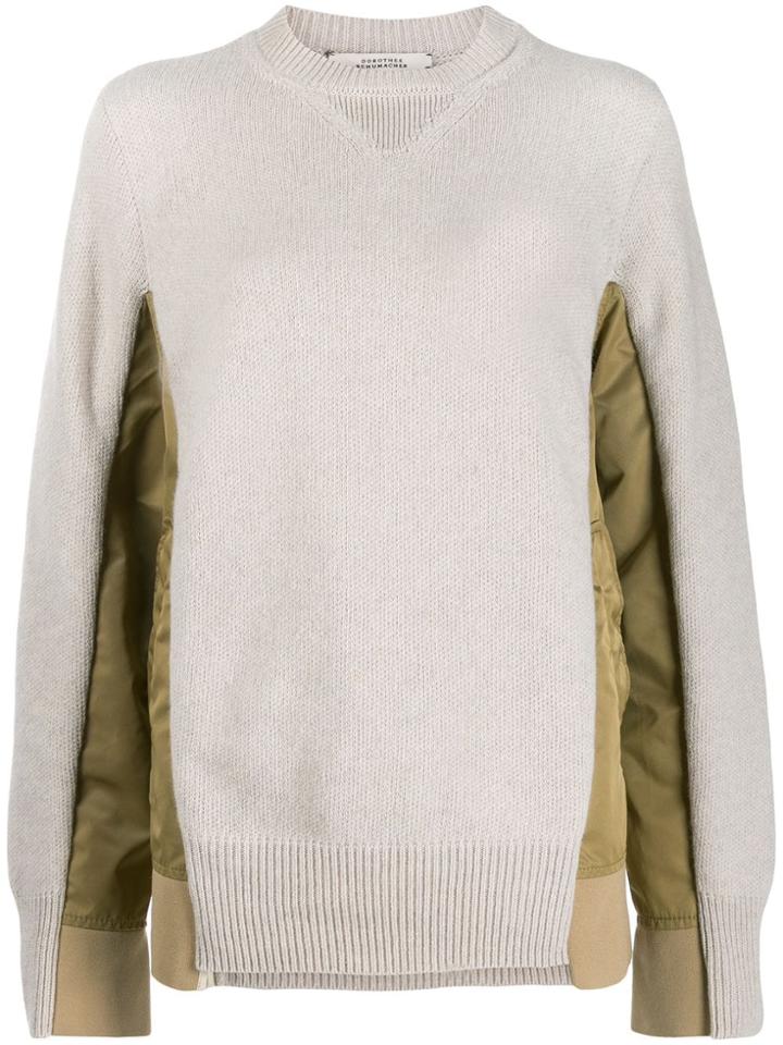 Dorothee Schumacher Padded Panel Jumper - Gold
