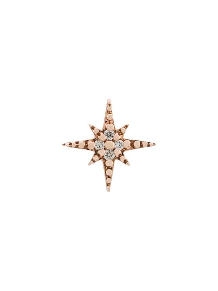 Sydney Evan Star Stud Earring - Pink
