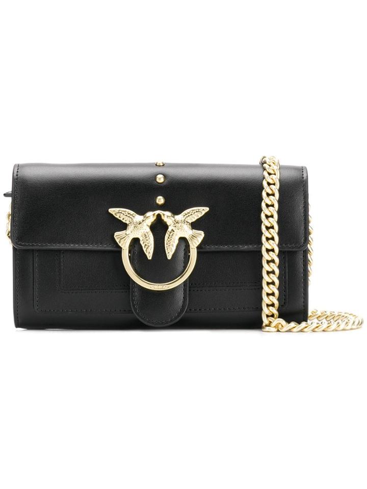 Pinko Love Wallet Bag - Black