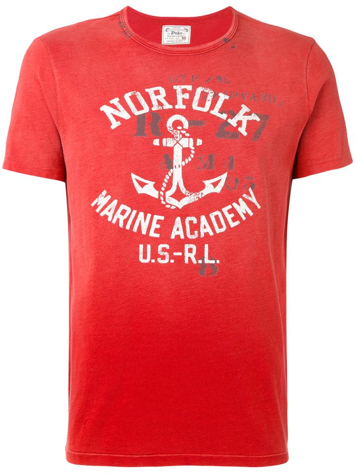 Polo Ralph Lauren - Printed T-shirt - Men - Cotton - S, Red, Cotton